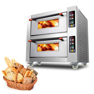 <span class=keywords><strong>Four</strong></span> électrique commercial à deux ou quatre disques, grande capacité, pour gâteaux, pain, <span class=keywords><strong>pizza</strong></span> - Product Image 6