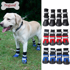 Bottes de neige <span class=keywords><strong>pour</strong></span> chiens imperméables et chaudes modernes et écologiques, bottes d'extérieur durables <span class=keywords><strong>pour</strong></span> animaux de compagnie - Product Image 4