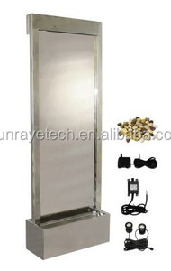 H72 "Tầng-đứng Thác Thác Thác đài phun nước tường với Tempered Glass Bảng điều chỉnh cho nhà vườn và ngoài trời - Product Image 5