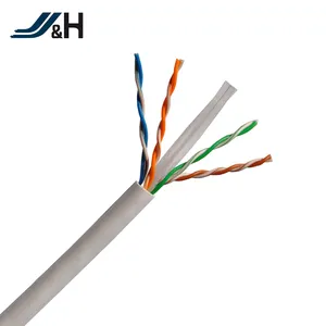 UL CMR plenum cable LAN Cat6 1000ft cable de datos del ordenador