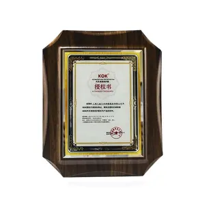 Placa de conceito madeira e vidro BM-1302