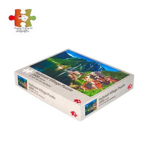 Unique design design 2000 Pieces de plane village puzzle building puzzle - Product Image 4