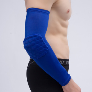Manchon <span class=keywords><strong>de</strong></span> Compression pour Basketball, Anti-Collision, en nid d'abeille, vente d'usine - Product Image 6