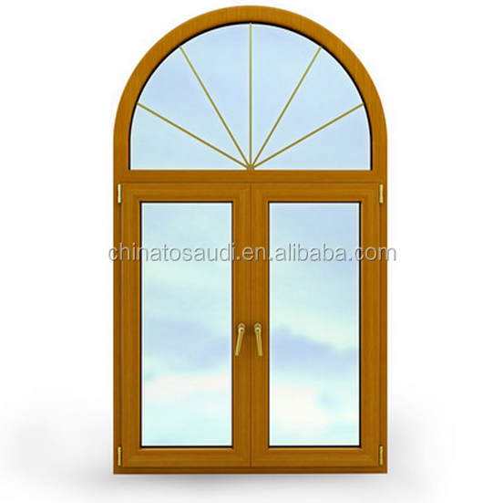 Aluminum top arc window,arc-shaped window