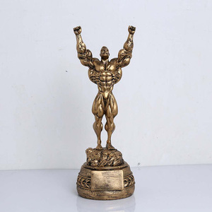 Hot Selling Resin <strong>Trophy</strong> Awards Souvenir From China's Product Bodybuilding Award <strong>Trophy</strong> <strong>Cup</strong> in Stock - Product Image 2