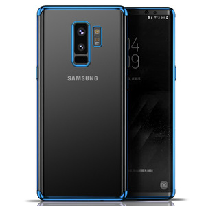 Vente en gros de coque en TPU souple transparente galvanisée de haute qualité, coque arrière <span class=keywords><strong>pour</strong></span> <span class=keywords><strong>Samsung</strong></span> Galaxy <span class=keywords><strong>S9</strong></span>, coque de téléphone plaquée - Product Image 3