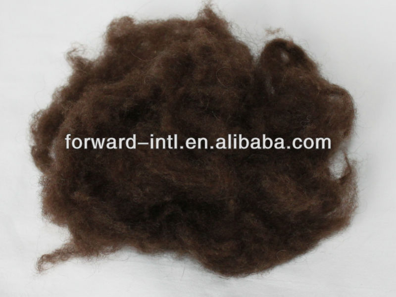Шерстяное волокно из шерсти яка, чесаная шерсть яка