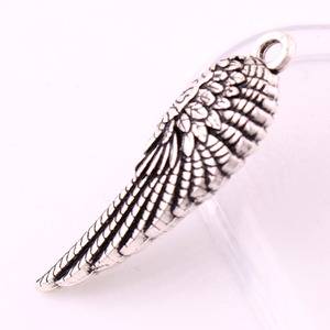 P500249 Vintage Jewelry Vintage Design <strong>Angel</strong> Wing Pendant Christmas Gift <strong>Charms</strong> - Product Image 1
