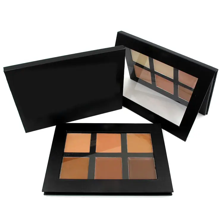 Профессиональная Косметика, фирменный макияж, водостойкая многоцветная палитра консилера с полным покрытием