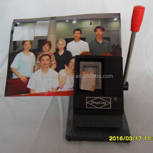 Ручная ПВХ визитная карточка, Круглый Угловой резак по оптовой цене - Product Image 4