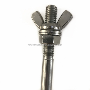 Carrete de Pesca de Acero Inoxidable de Alta Resistencia para Pesca de Caballa, Motor de Arrastre para Barcos Comerciales, <span class=keywords><strong>MAXPRO</strong></span> R185SS, Accesorios de Pesca - Product Image 4