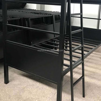Lit à Double couche, mobilier de chambre à coucher, cadre métallique robuste, lit superposé pour adultes, offre spéciale