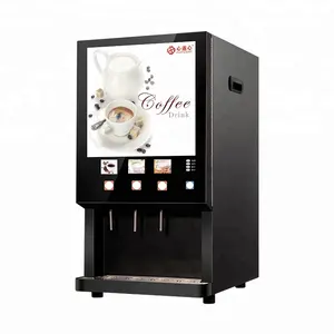 Máquina de venda de café totalmente automática, máquina de venda de café e chá de 8 núcleos