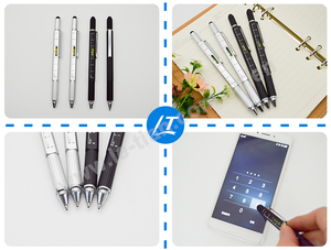 Bút Đa Năng Kim Loại 6 Trong 1 Hoàn Toàn Mới LT2303 Công Cụ Bút Công Cụ Bút Bi - Product Image 2