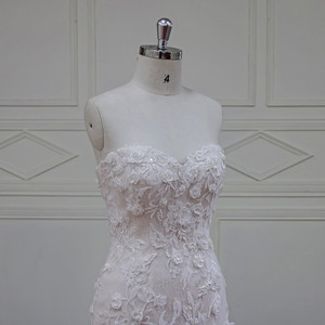 XF16066 chérie décolleté sirène robe de mariage robe de mariage pour nuptiale - Product Image 6