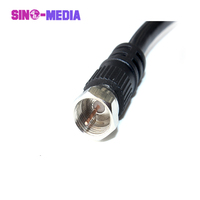 Cable de PVC con Blindaje de Aluminio Trenzado para CCTV, Personalizado RG6 RG7 RG8 RG9 RG11 RG45 RG56 RG58 RG59 RG213 RG214, Certificado ISO9001