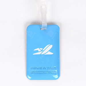 Thẻ Hành Lý <span class=keywords><strong>Pvc</strong></span> Theo Yêu Cầu Của Máy Bay Du Lịch Cá Nhân Chất Lượng Cao Có Dây Đeo Bằng Nhựa - Product Image 3