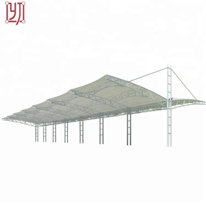 Impermeable al aire libre grande tracción etfe membrana estructura <span class=keywords><strong>aparcamiento</strong></span> carpa - Product Image 5
