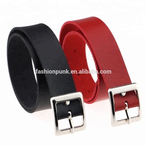 Punk Style Gothique Choker Chaîne Spike Boucle En Métal Collier En Cuir PU Harajuku Grunge Funky Couples Anime Collier - Product Image 2