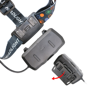 USB có thể sạc lại T6 LED 5000 Lm USB có thể sạc lại đèn pha đèn pha đầu đèn ánh sáng đèn pin 18650 LED đầu đèn - Product Image 4