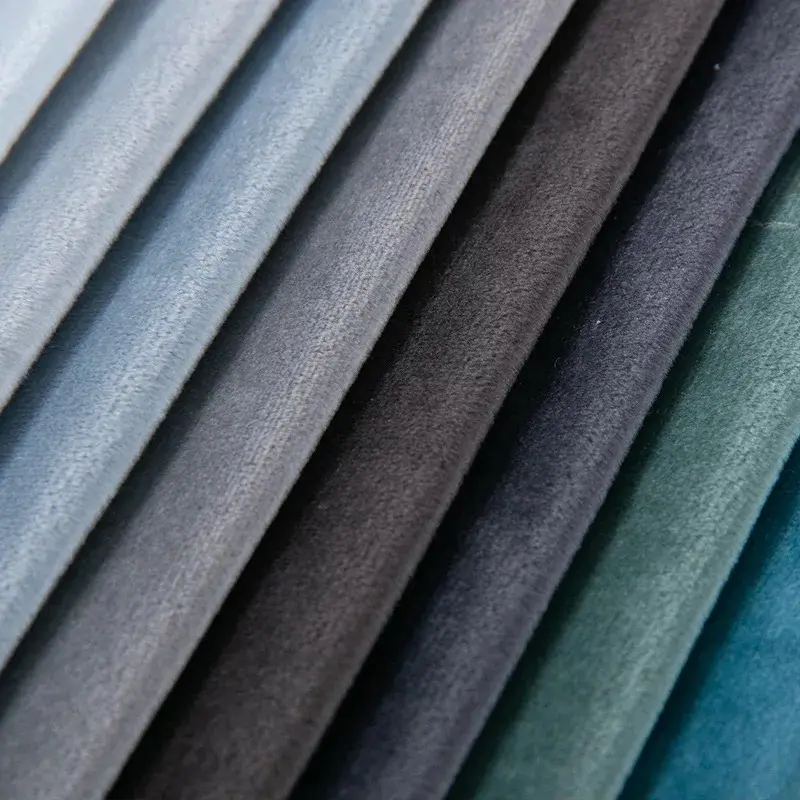 Nouveau tissu de canapé en velours hollandais respirant et imperméable en polyester 100%