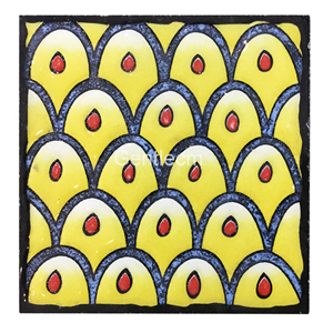 En stock decoración interior azulejos amarillo patrón <span class=keywords><strong>de</strong></span> <span class=keywords><strong>escama</strong></span> <span class=keywords><strong>de</strong></span> <span class=keywords><strong>pez</strong></span> <span class=keywords><strong>azulejo</strong></span> 100x100mm esmalte <span class=keywords><strong>de</strong></span> color <span class=keywords><strong>de</strong></span> cerámica <span class=keywords><strong>de</strong></span> azulejos <span class=keywords><strong>de</strong></span> mosaico <span class=keywords><strong>de</strong></span> arte <span class=keywords><strong>azulejo</strong></span> - Product Image 1
