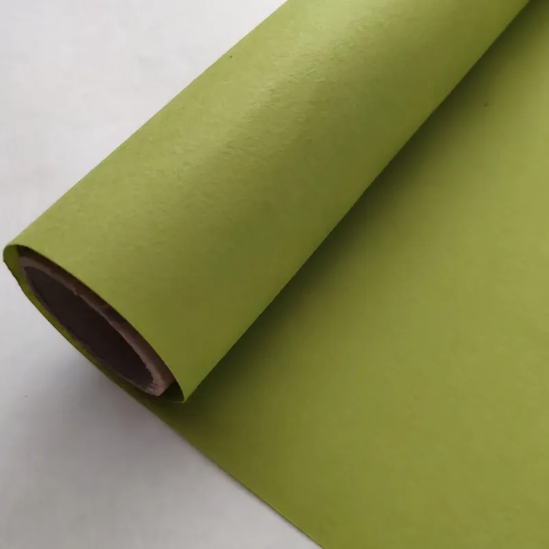 light green eco friendly super quality 40gsm machine made korean hanji mulberry rice wrapping paper