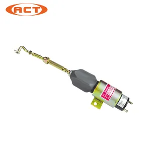 Vendita all'ingrosso escavatore parti 24V Diesel carburante arresto solenoide D59-105-05 spegnere il solenoide