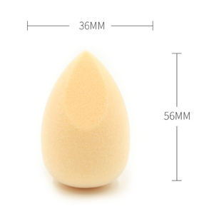 Éponge <span class=keywords><strong>de</strong></span> beauté floquée double couche velours duveteux, mélangeur <span class=keywords><strong>de</strong></span> maquillage en microfibre - Product Image 3