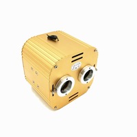 Fiber optique lumineuse à LED rvb, moteur à deux ports, 20W