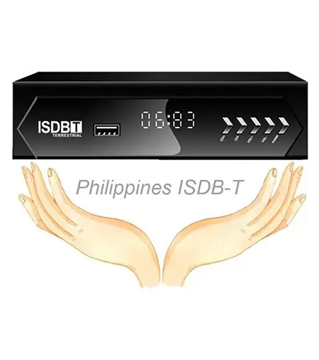 VCAN1047 Filippijnen isdb-t naar dvb-t converter TV Ontvanger