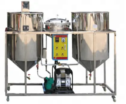 Machine de dépose d'huile alimentaire à petite échelle, 2021 machine de purification d'huile essentielle, mini machine de purification à huile végétale pour la vente, 20 l