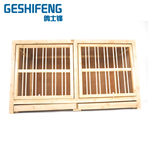 2020 ahşap güvercin kafesi katlanabilir erkek ve dişi ahşap kafes - Product Image 2