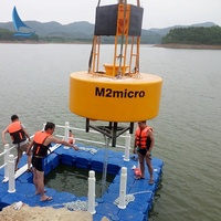 Mengumpulkan data kontinu laut pelampung untuk pemantauan lingkungan laut kualitas air