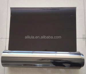 1.52*30M Kích Thước Cuộn Kính Xây Dựng Gương Phim Nhiệt Từ Chối Bảo Vệ Phim Kim Loại Bạc Đen 5% Vlt Giấy Phản Quang - Product Image 4