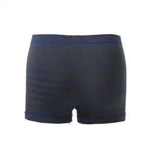 Calzoncillos bóxer de poliéster sin costuras para hombre, ropa interior clásica, sin costuras, venta al por mayor