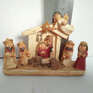 Polyresin bebé Jesús familia de fibra de vidrio de nacimiento del bebé de la estatua de Jesús para venta - Product Image 2
