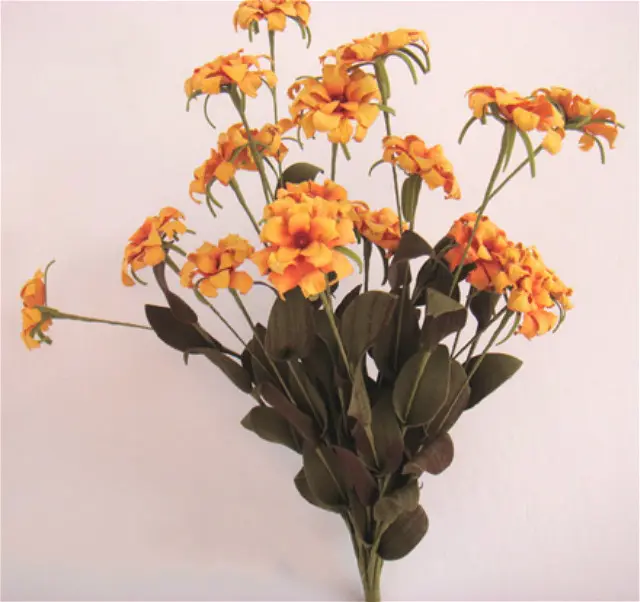 נחמד איכות פרחים מלאכותיים דייזי בוש לבית והסתיו קישוט