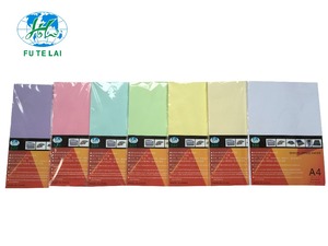 Papel de <span class=keywords><strong>Copia</strong></span> Certificado de Alta Calidad, Colorido, Tamaño A3/A4, 70g-80gsm, 100% Pulpa de Madera Virgen, 500 Hojas/Paquete, Futelai, Precio Bajo - Product Image 6