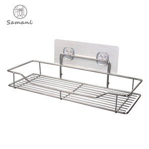 Promozionale creativo di disegno semplice <span class=keywords><strong>mensola</strong></span> di immagazzinaggio della cucina a parete in <span class=keywords><strong>acciaio</strong></span> <span class=keywords><strong>inox</strong></span> per uso professionale - Product Image 2