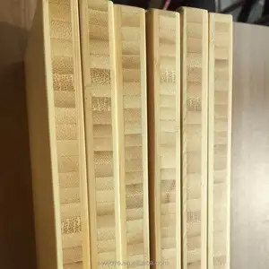 Naturale di Colore Piatto di Grano Di Bambù <span class=keywords><strong>Compensato</strong></span> con il rivestimento UV - Product Image 1
