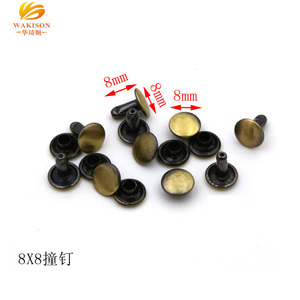 En gros de mode divers couleur <span class=keywords><strong>fer</strong></span> double cap <span class=keywords><strong>rivet</strong></span> - Product Image 4