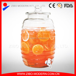 Dispensador de Bebidas de Vidrio de 10L con Soporte y Grifo - Product Image 6