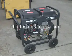 5.0kw180A-200A open type air cooled diesel generator with welder