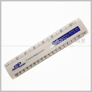 Regla Plana Ovalada <span class=keywords><strong>de</strong></span> Plástico Promocional <span class=keywords><strong>de</strong></span> 15 cm, Reglas <span class=keywords><strong>de</strong></span> Escala Rectas para Ingenieros #   8504 - Product Image 3