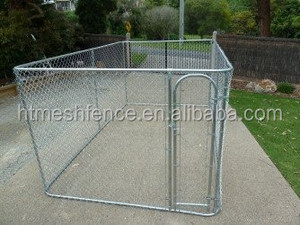Ketting link hond kennels hond run draagbare hond hek panel grote kennel