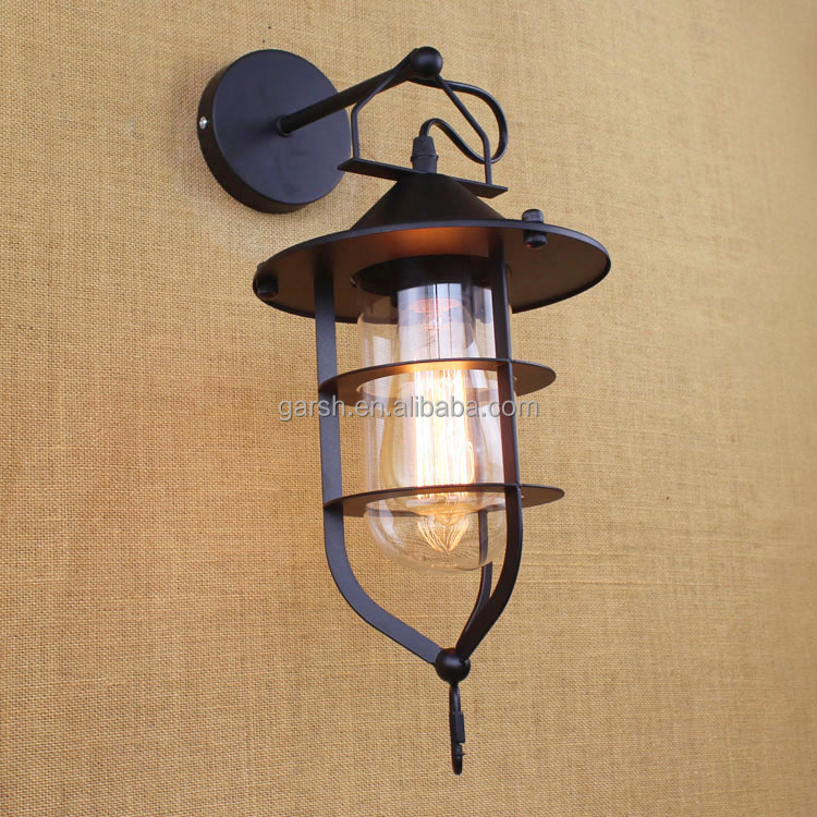 Creativo Vintage Lampada da Parete, Industriale Applique da Parete, E27
