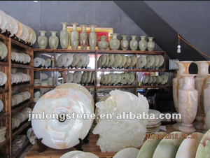 Prezzo di fabbrica <span class=keywords><strong>vasi</strong></span> in pietra di onice bianco grandi - Product Image 4