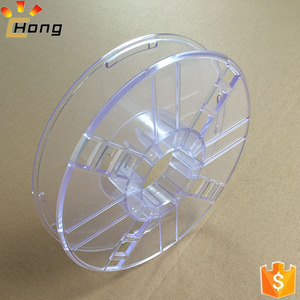 Chất lượng cao d200mm rỗng nhựa <span class=keywords><strong>spool</strong></span> cho tải 0.5kg 1.1lb 3D máy in Cáp ABS/PLA Filament - Product Image 6