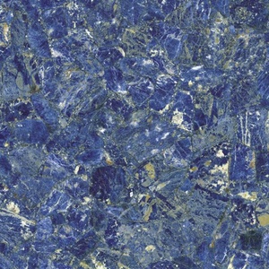 Sodalite สีฟ้าแจสเปอร์แผ่นหินอ่อนเคาน์เตอร์กระเบื้อง - Product Image 4